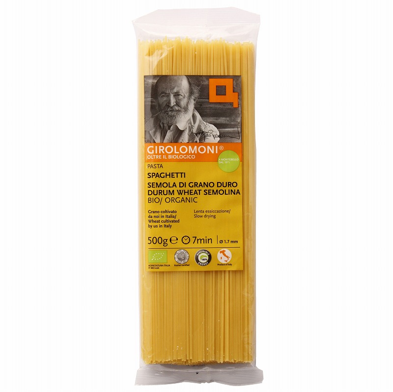 ジロロモーニ　デュラム小麦　有機スパゲッティ
