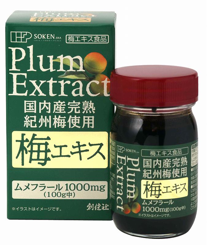 創健社 国内産完熟紀州梅１００％ 梅エキス 90g