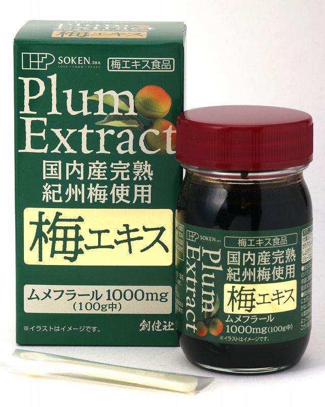 創健社 国内産完熟紀州梅１００％ 梅エキス 90g