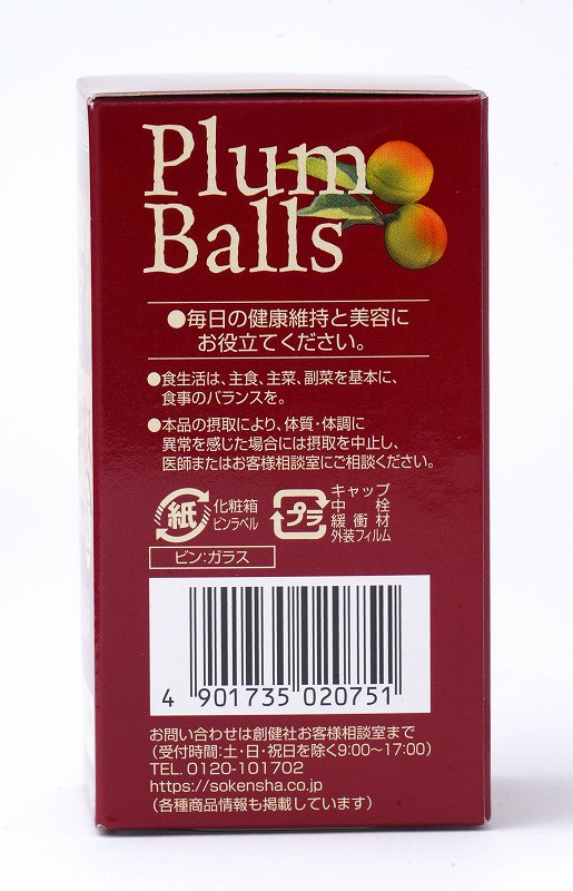 創健社 国内産完熟紀州梅使用 梅エキス 粒 90g（約450粒）