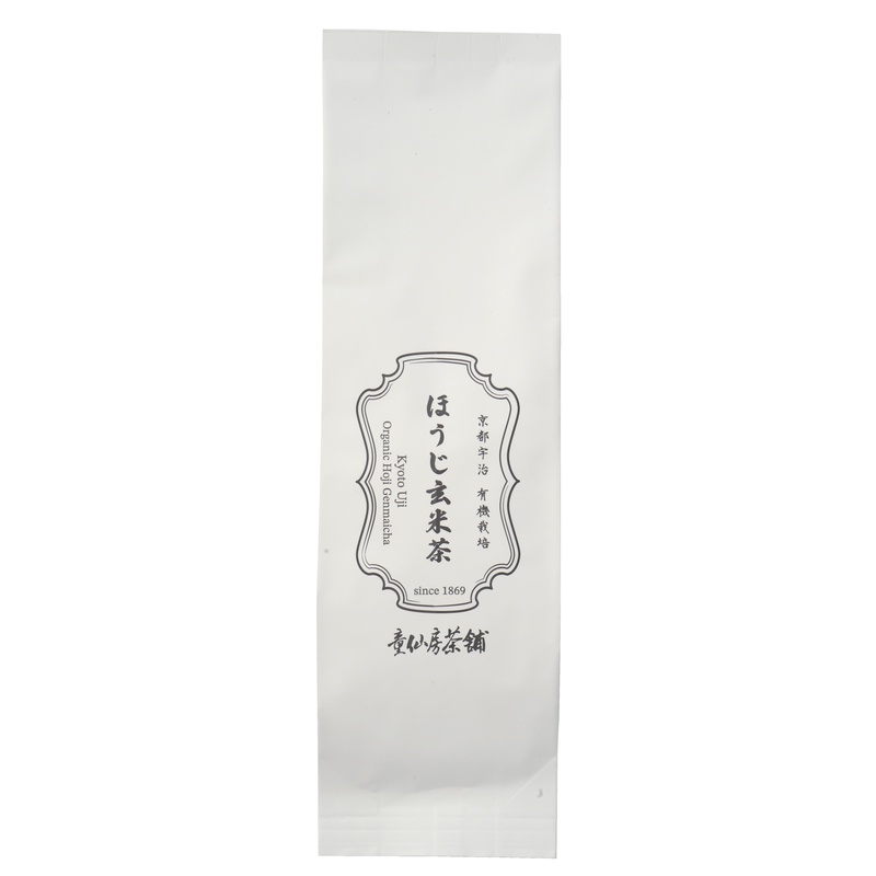 童仙房茶舗 有機ほうじ玄米茶 100ｇ