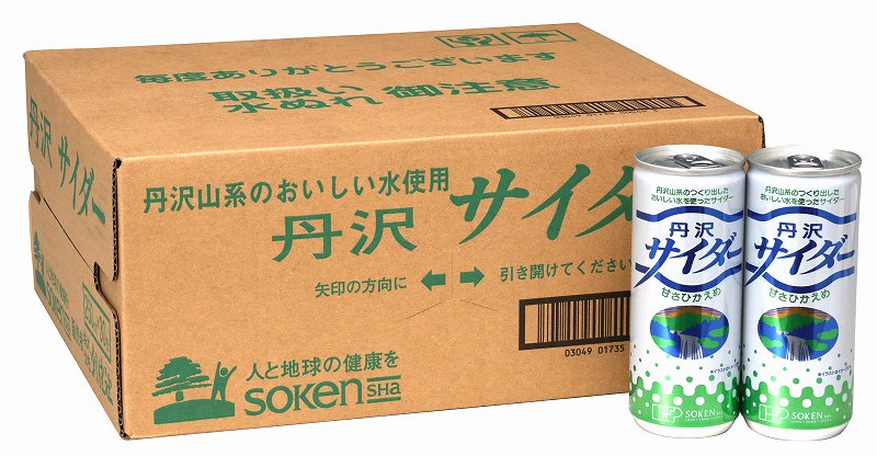 創健社 丹沢サイダー 250ml