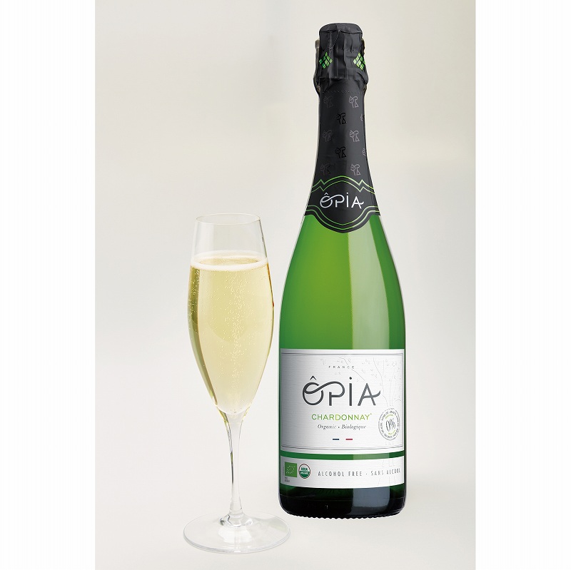 パシフィック洋行 オピア　シャルドネスパークリング　オーガニックノンアルコールワイン 750ml