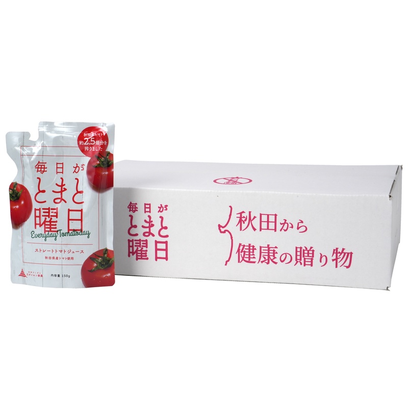 ダイセン創農 毎日がとまと曜日　ストレートトマトジュース 150ｇ