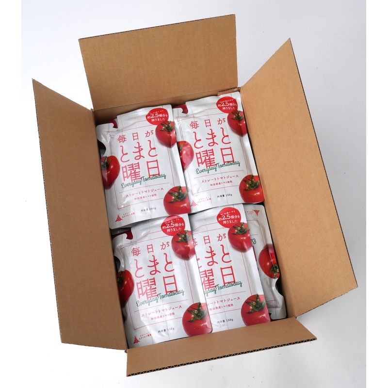 ダイセン創農 毎日がとまと曜日　ストレートトマトジュース 150ｇ