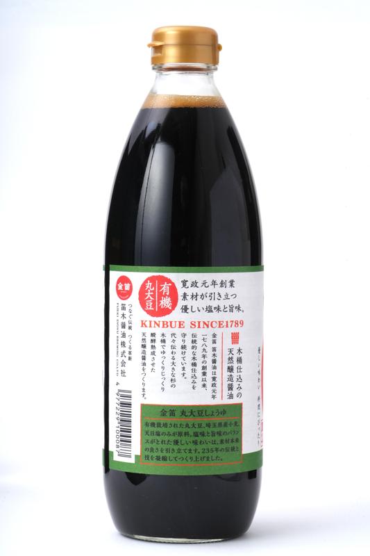 笛木醤油 金笛　丸大豆しょうゆ 1リットル