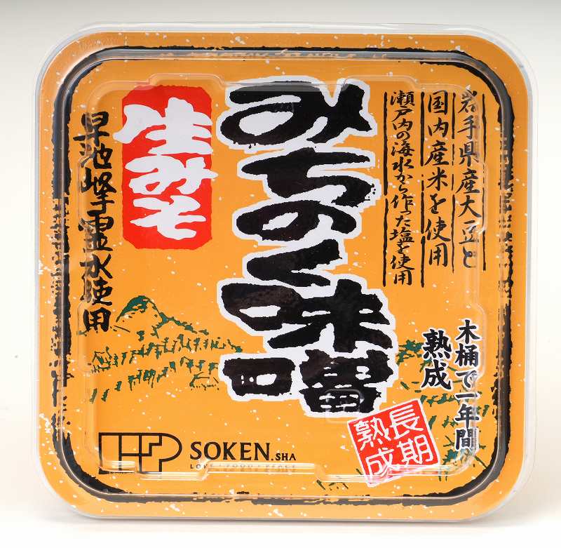 創健社 みちのく味噌　生みそ（カップ） 500ｇ