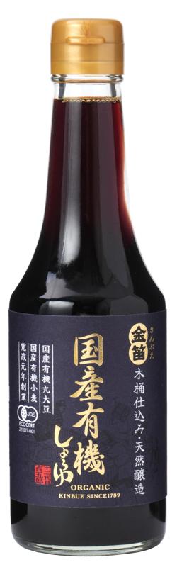笛木醤油 金笛　国産有機しょうゆ　 300ml