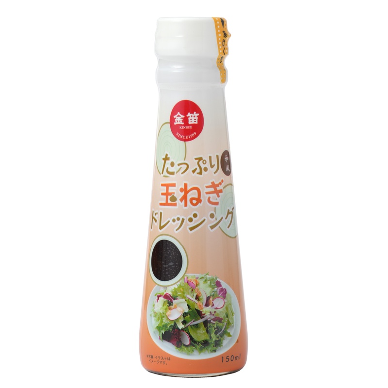 笛木醤油 金笛　たっぷり玉ねぎドレッシング 150ml