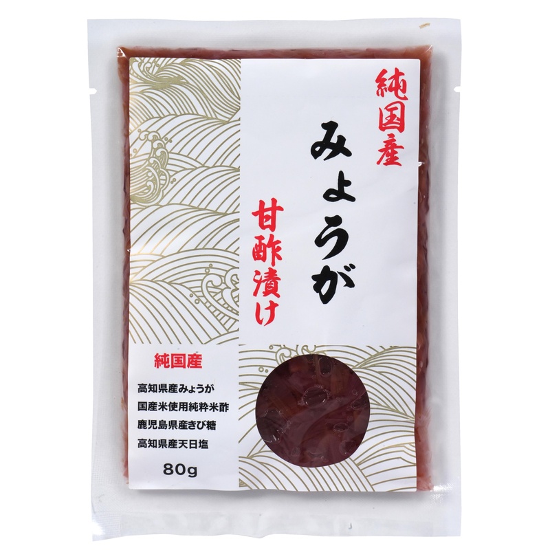 Japan Ginger 純国産　みょうが　甘酢漬け 80ｇ