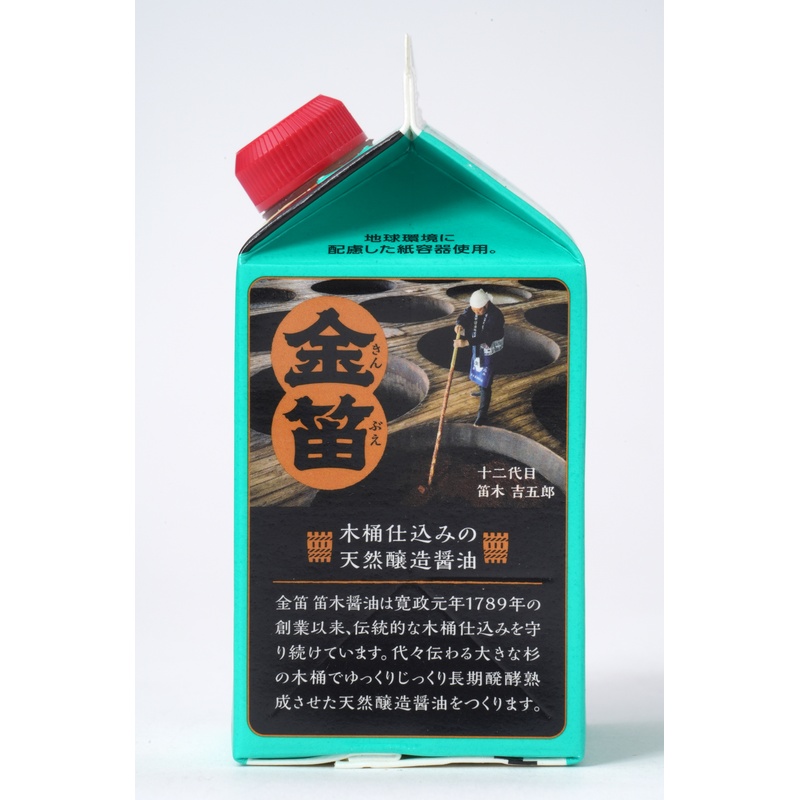 笛木醤油 金笛　だししょうゆ　紙パック 300ml