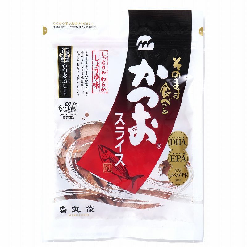 丸俊 そのまま食べるかつおスライス 60g