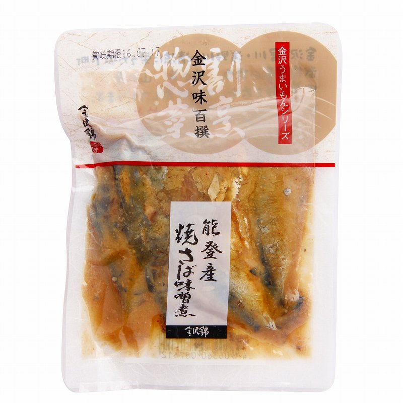 金沢錦 能登産焼さば味噌煮 140g