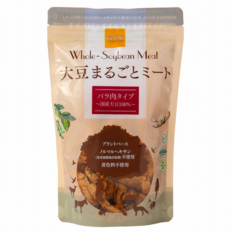 かるなぁ 大豆まるごとミート　バラ肉タイプ 80g