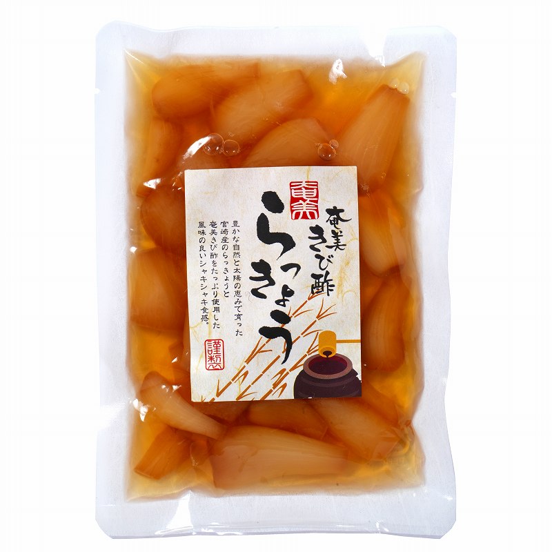 奄美自然食本舗ファクトリー 奄美きび酢らっきょう 90g