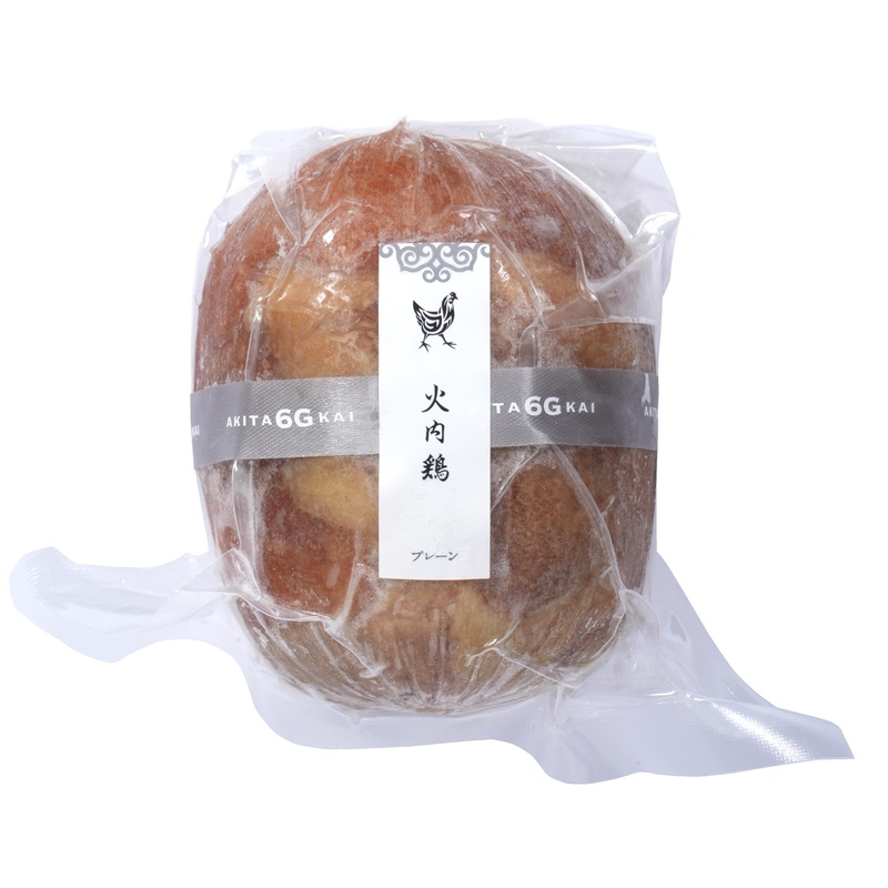 あきた六次会 火内鶏ブロックハム　プレーン 250g
