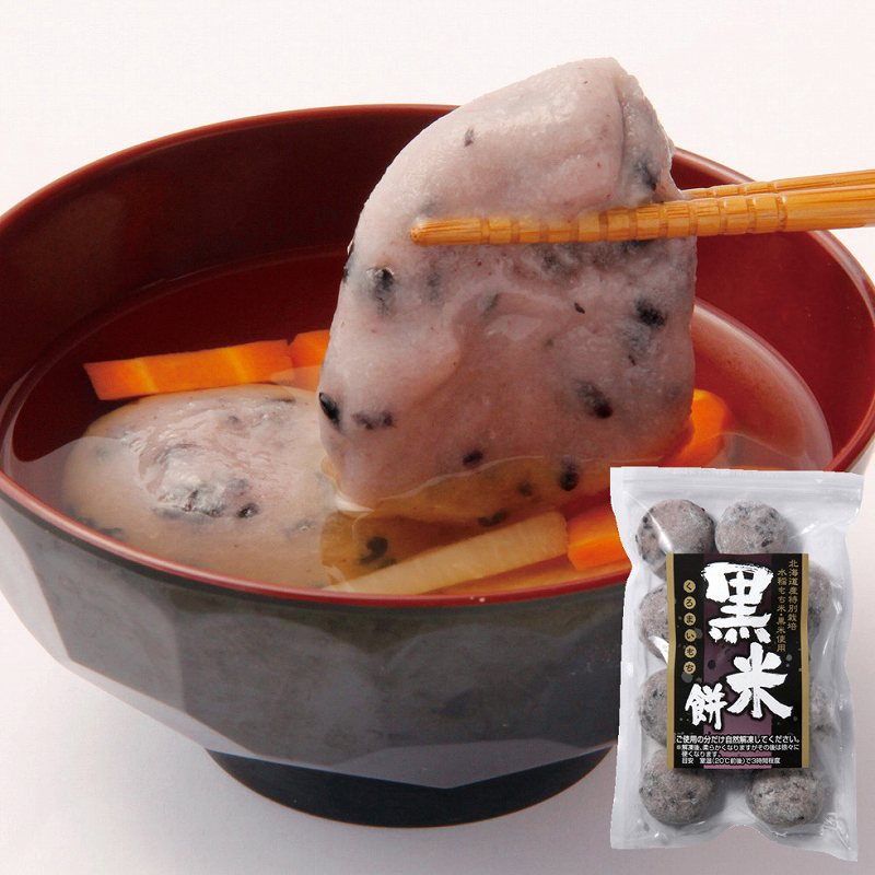 美好屋 黒米餅 12個