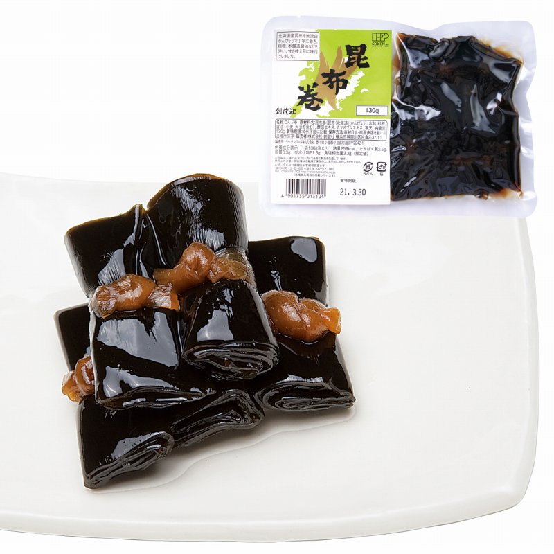 創健社 昆布巻 130g