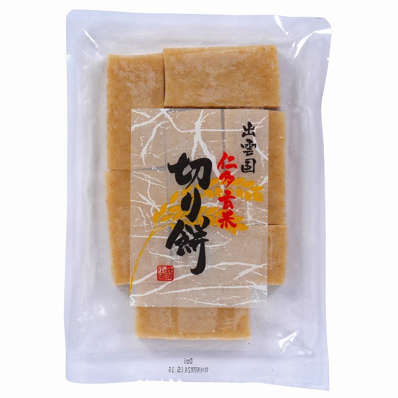 島根県農業協同組合 仁多玄米切り餅 350g（約7個）