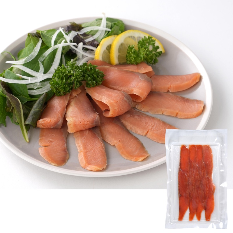 ＮＳニッセイ 北海道産秋鮭スモークサーモンスライス 80g