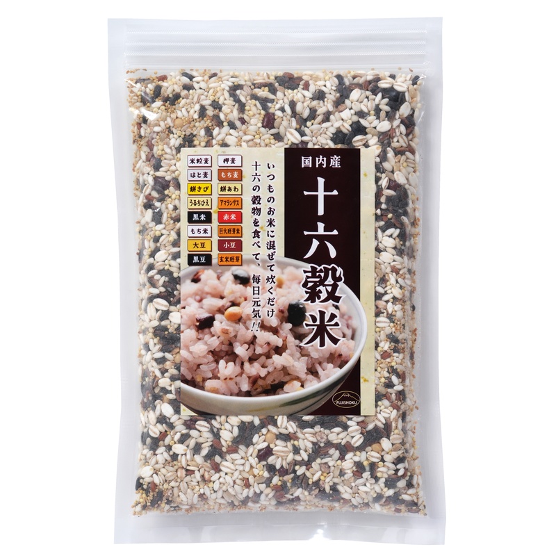 富士食品 国内産　十六穀米 300g