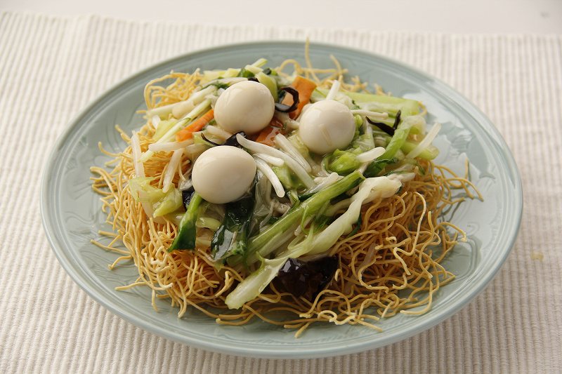 創健社 長崎皿うどん 134g（めん100g、スープ17g×2）