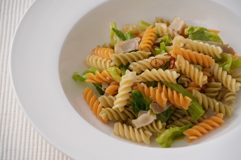 創健社 ジロロモーニ　デュラム小麦　有機フジッリ　トリコローレ 250g