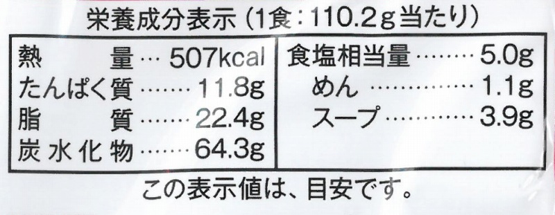 創健社 四川風拉麺（シセンフウラーメン） 110.2g