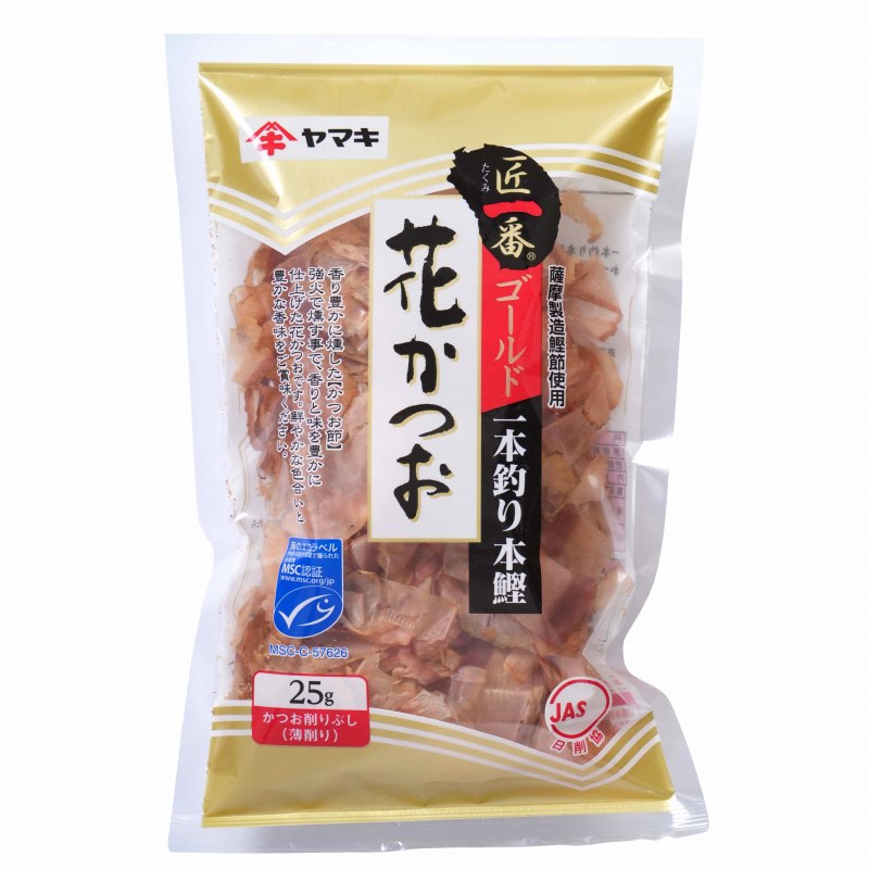 ヤマキ 匠一番　薩摩産花かつおゴールド 25g