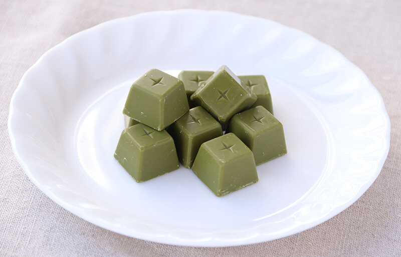 創健社 ダイスチョコ　抹茶 120g