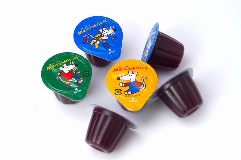 創健社 メイシーちゃん（ＴＭ）のおきにいり　ぶどうのゼリー 6個