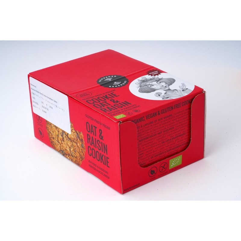 オアシス 有機グルテンフリークッキー　オーツ麦レーズン 1枚