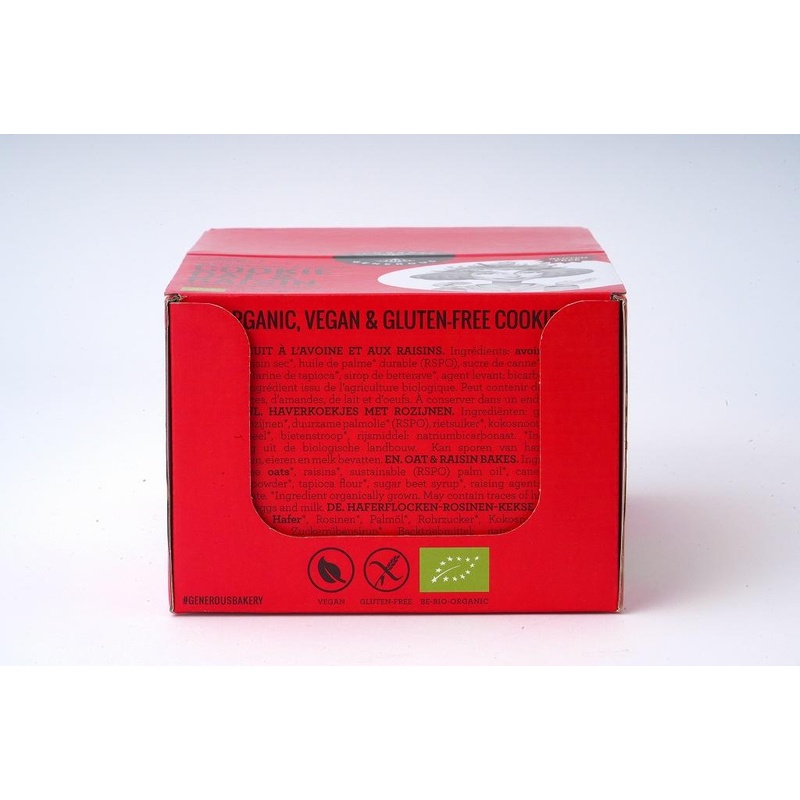 オアシス 有機グルテンフリークッキー　オーツ麦レーズン 1枚