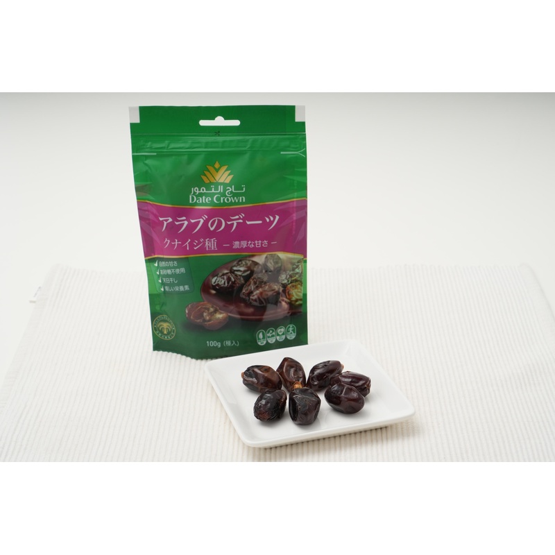 出光商会 デーツクラウン　アラブのデーツ　クナイジ種 100g