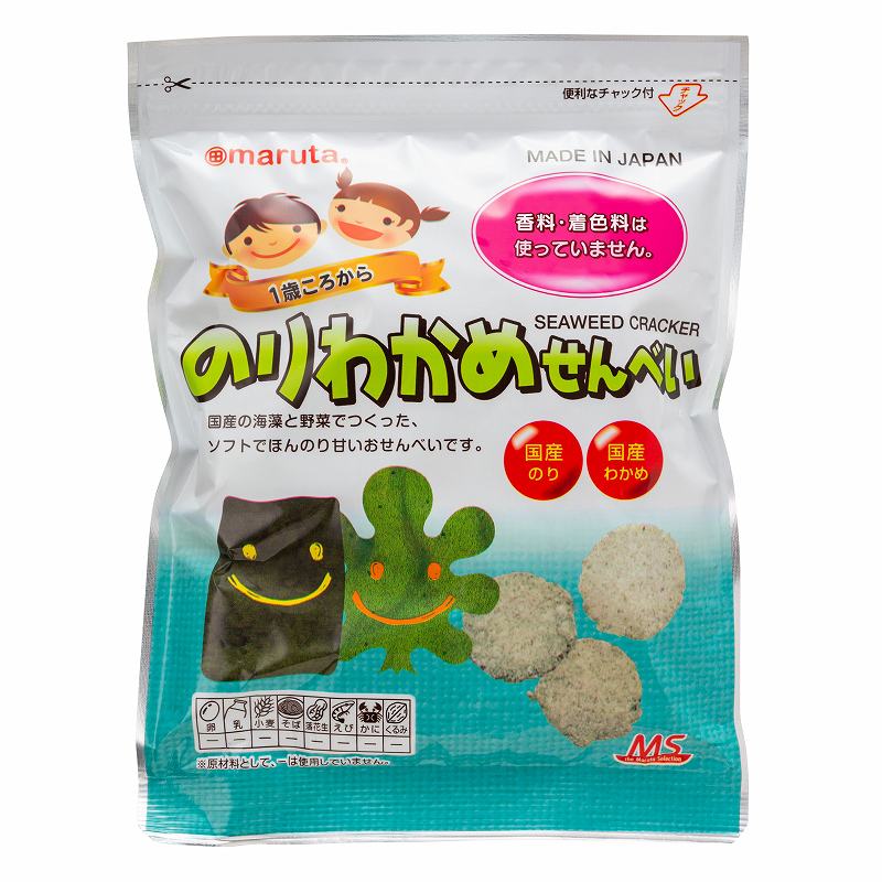 太田油脂 ＭＳ のりわかめせんべい 27g