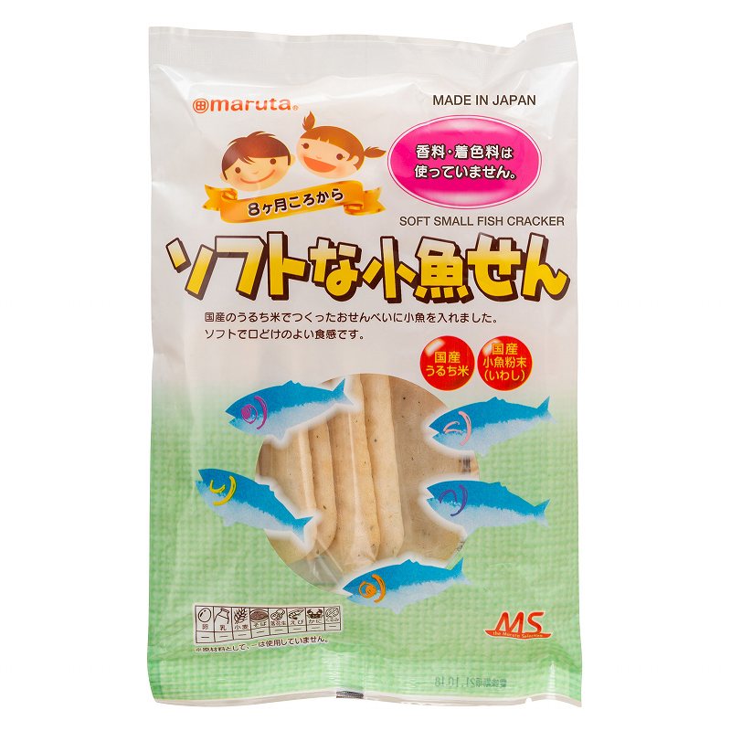 太田油脂 ＭＳ ソフトな小魚せん 21g（2枚×7袋）