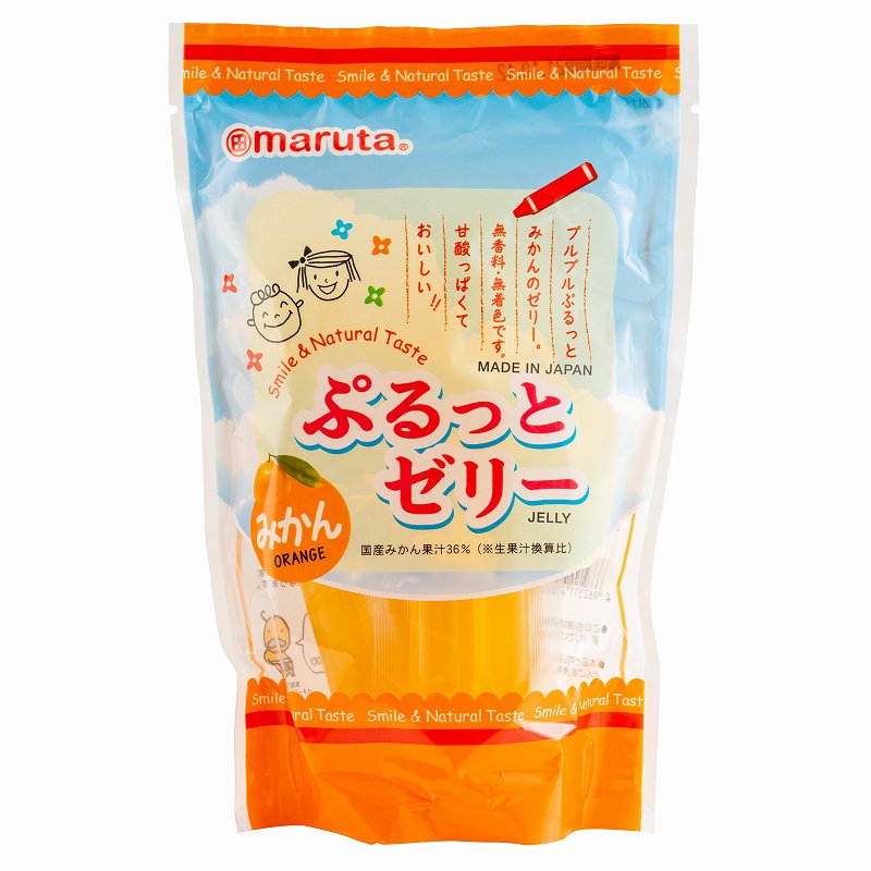 太田油脂 ぷるっとゼリーみかん 16g×8本