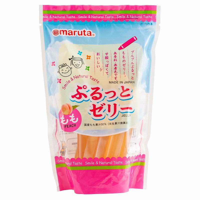 太田油脂 ぷるっとゼリーもも 16g×8本