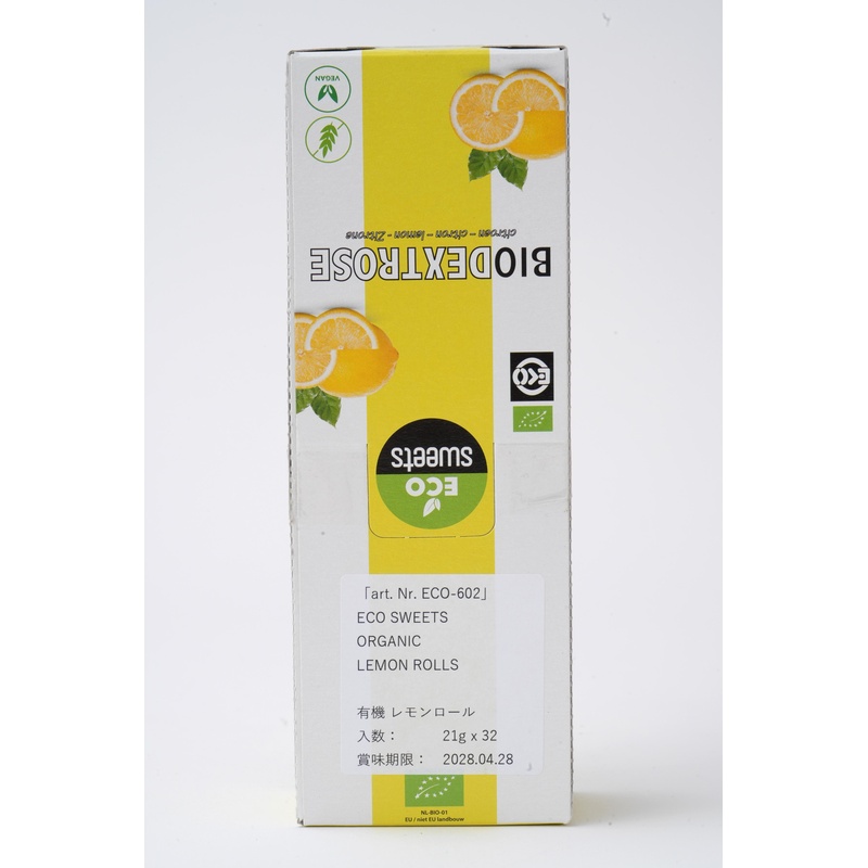 オアシス 有機レモンロール 21ｇ（14粒）