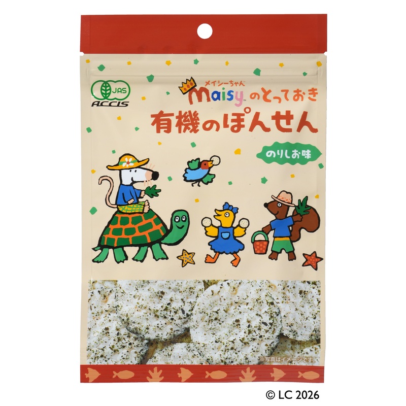 有機のぽんせん　のりしお味