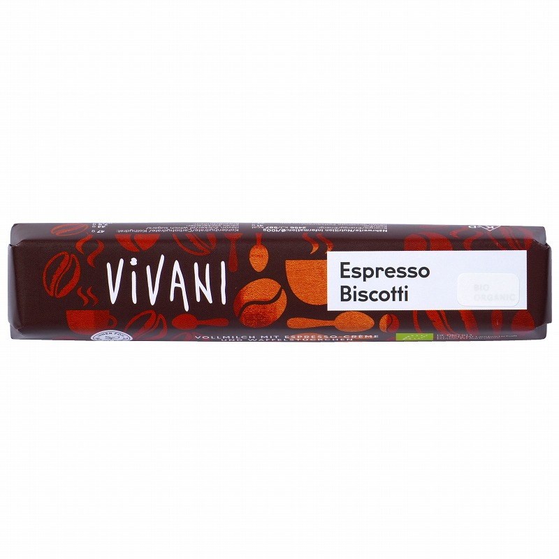 ニコウトレーディング ＶｉＶＡＮＩ　チョコレートバーエスプレッソビスコッティ 40g