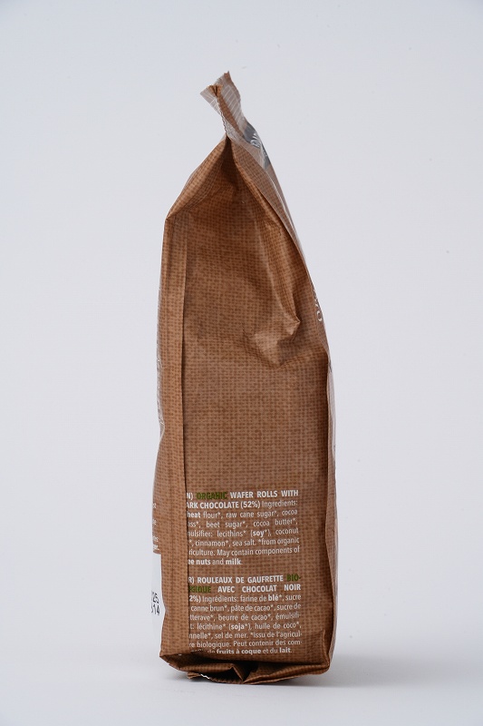 ニコウトレーディング ＶｉＶＡＮＩ　オーガニックチョコレートワッフルロール（カカオ５２％） 125g