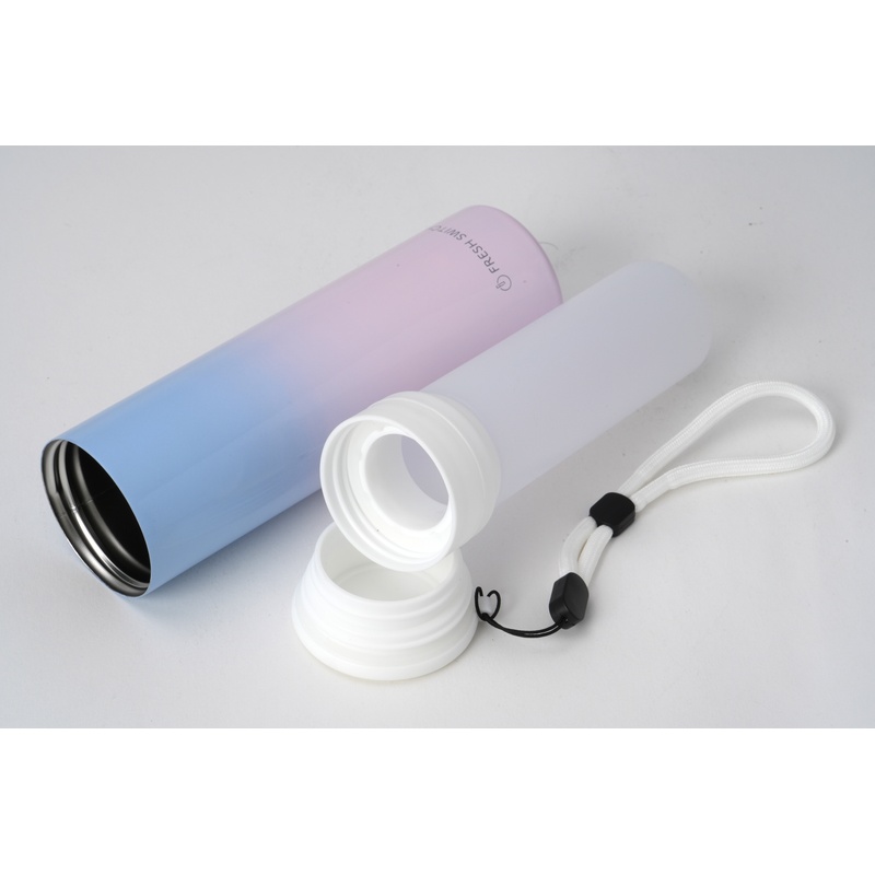 エコワン 携帯氷のうボトルMサイズ　ピンクオーシャン 1個