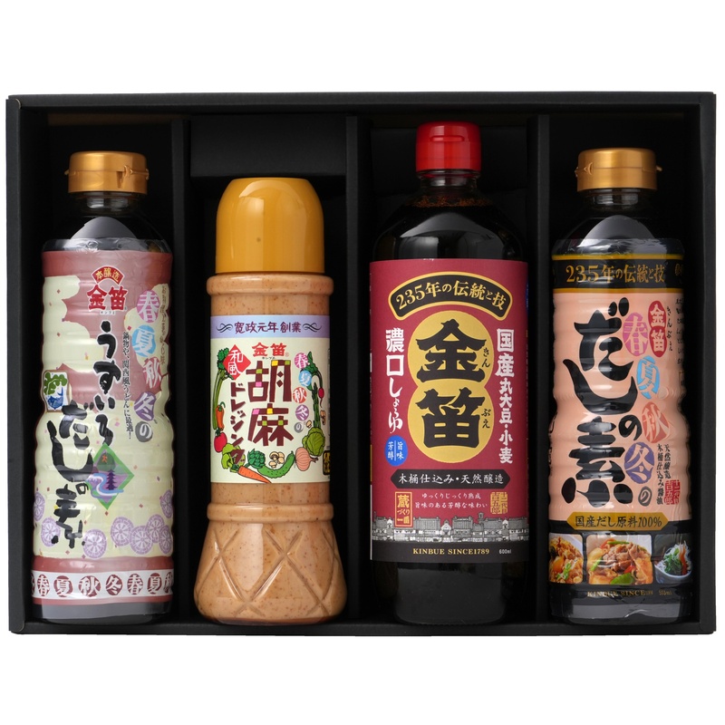 笛木醤油 金笛調味料詰合せ　ＫＡ‐３０ 