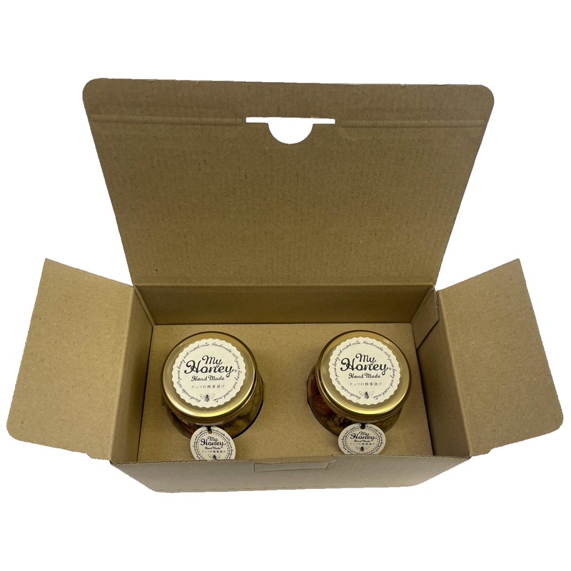 ナッツの蜂蜜漬け　2個セット