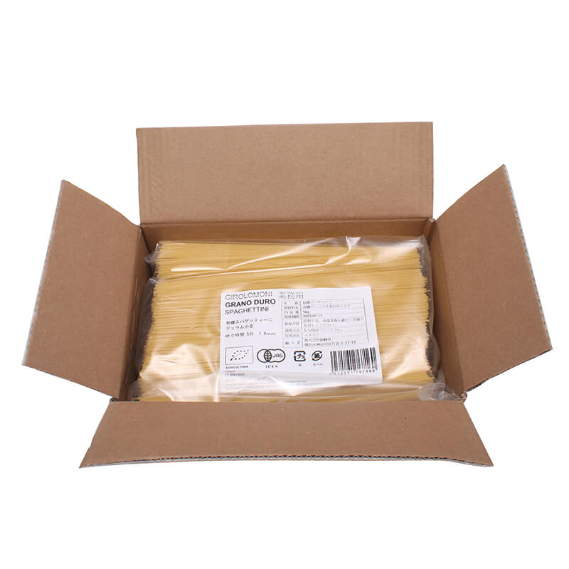 創健社 業務用　ジロロモーニ　デュラム小麦　有機スパゲッティーニ 5kg