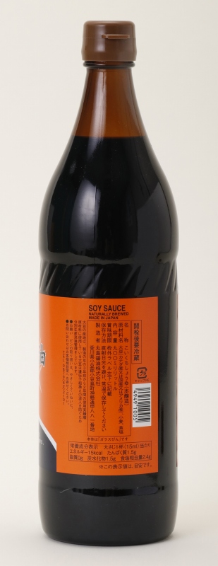 丸島醤油 純正醤油　こいくち 900ml